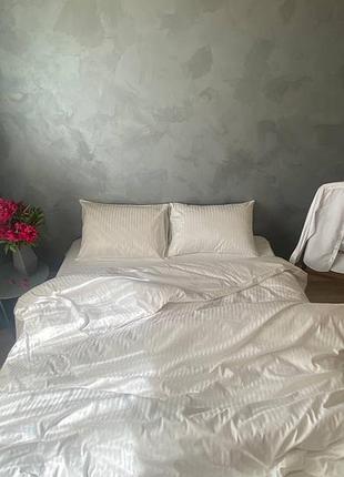 Комплект постельного белья сатин туречки белый