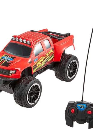 Машинка на радіоуправлінні хот вилс форд hot wheels ford f-150 rc red (gvl10)