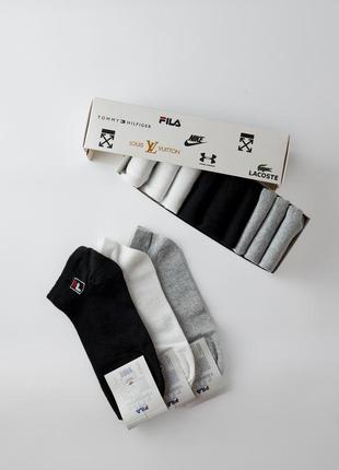 Набор мужских укороченных носков 9 пар в подарочной упаковке4 фото