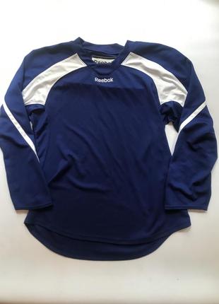 Винтажный свитшот reebok big logo casual вышитый логотип l мужской оверсайз