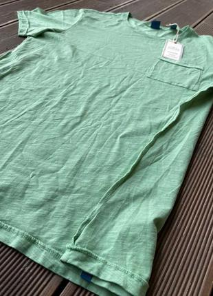 Зеленая футболка оверсайз от scotch&soda l-xxl3 фото