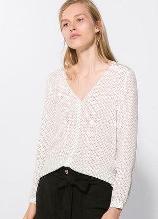 Шовкова блуза massimo dutti
