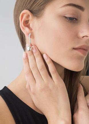 Серебряные серьги шарики 💥успейте приобрести💥 лот 94