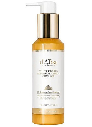 Тестер очищающий крем-масло для лица d'alba white truffle return oil cream cleanser (3г*5)