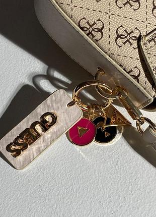Сумка в стиле guess cordelia flap shoulder bag beige