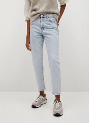 Джинси mom з високою посадкою mango, 34р, оригінал