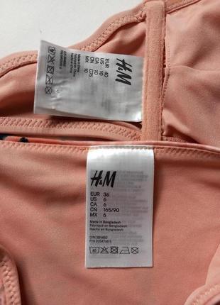 75в-с/80а-в h&m модный раздельный купальник бандо с пуш-ап, на чашку в-с10 фото