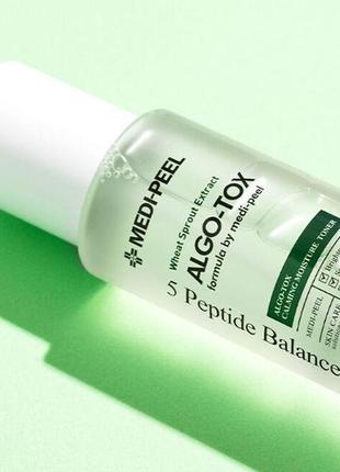 Medi-peel algo-tox calming moisture toner заспокійливий зволожуючий тонер