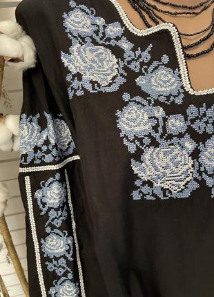 Стильная блузка с вышивкой вышиванка2 фото