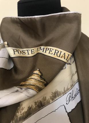 Хустка шовкова  poste  imperiale3 фото