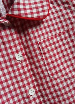 Рубашка/блуза/топ gaialuna (италия) на 9-10 лет (размер 140)7 фото