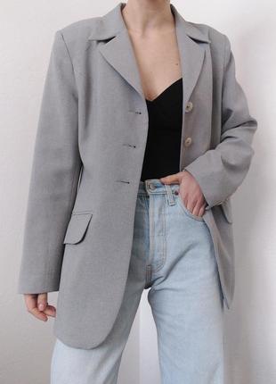 Винтажный пиджак льняной жакет винтаж пиджак серый блейзер лен пиджак серый жакет винтажный блейзер льняной винтаж блейзер8 фото