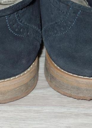 Кожаные фирменные туфли р 40-415 фото