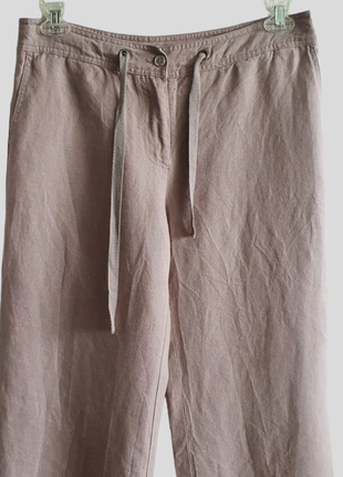 Штани, брюки  з льону  laura  ashley4 фото