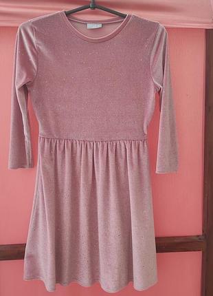 Платье велюровое