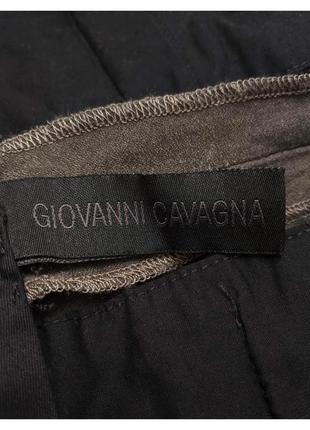 Giovanni cavagna italy итальянские стильные брюки из льна и вискозы3 фото