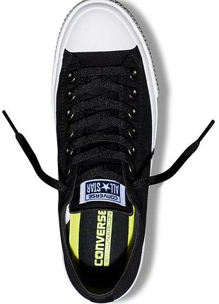 Кеди converse lunarlon black chuck taylor 2 low all star ii