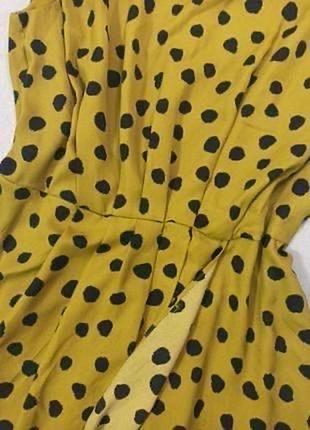 Красивое платье в горох.mango. 6