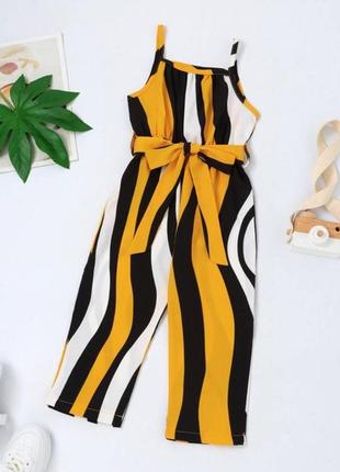 Комбинезон 90 - 130 см в полоску костюм на лето