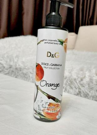 Dolce & gabbana orange💥оригинал парфюмированный лосьон для тела 200 мл3 фото