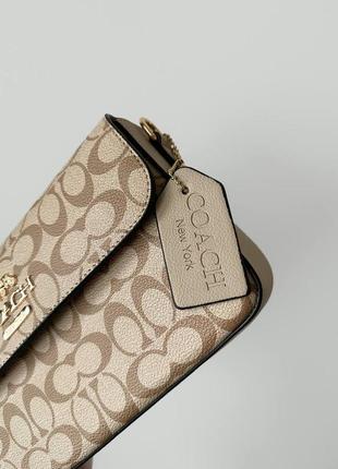 Сумка в стмлі coach Metallic / coach Metallic / сумочка на літо10 фото