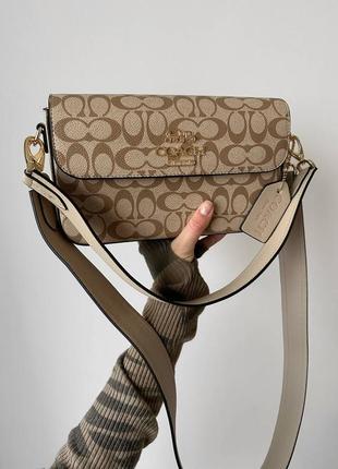 Сумка в стмлі coach Metallic / coach Metallic / сумочка на літо7 фото