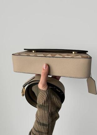 Сумка в стмлі coach Metallic / coach Metallic / сумочка на літо8 фото
