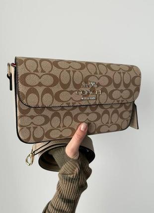 Сумка в стмлі coach Metallic / coach Metallic / сумочка на літо2 фото