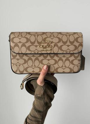 Сумка в стмлі coach Metallic / coach Metallic / сумочка на літо5 фото