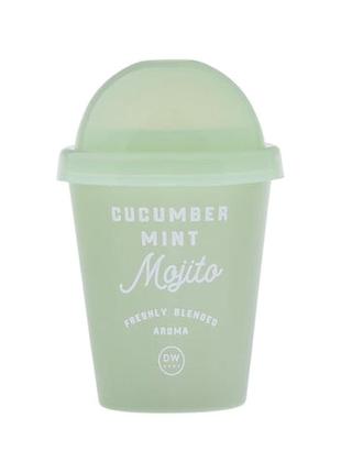 Ароматическая свеча dw home cucumber mint mojito