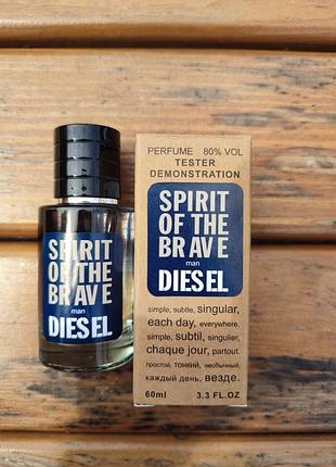 Diesel spirit of the brave tester lux, мужской, 60 мл