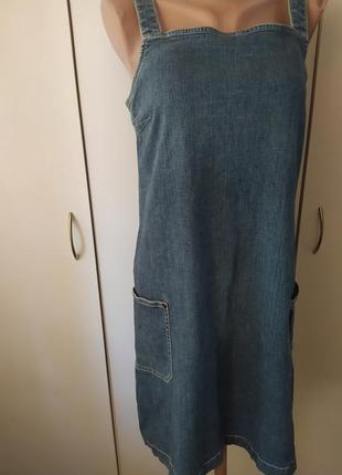 Джинсовый сарафан 3