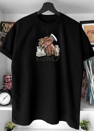 💎 стильная футболка (черная/белая)