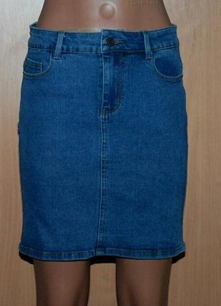 Спідниця джинсова бренду vero moda /98%cotton/
