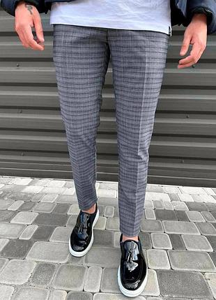 Серые классические брюки большие размеры сірі класичні брюки у великих розмірах