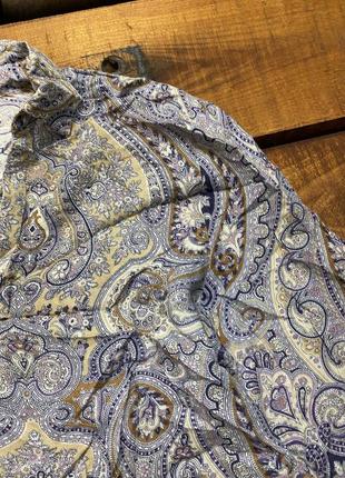 Женская рубашка (блуза) с принтом esprit (эсприт мрр идеал оригинал разноцветная)6 фото
