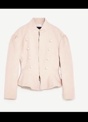 Шикарный нежно розовый пиджак3 фото