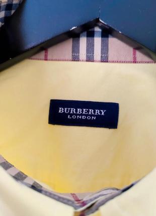 Бавовняна сорочка від burberry6 фото