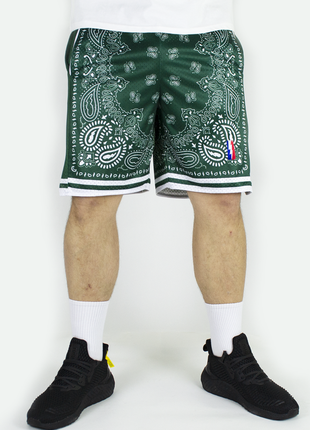 Баскетбольные шорты highway зеленые m-xl