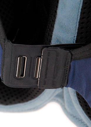 Dina ava синий спортивный бюстгальтер топ на косточках высокое качество2 фото