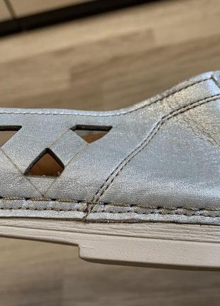 Туфли летние босоножки новые кожаные pavers 39 размер5 фото