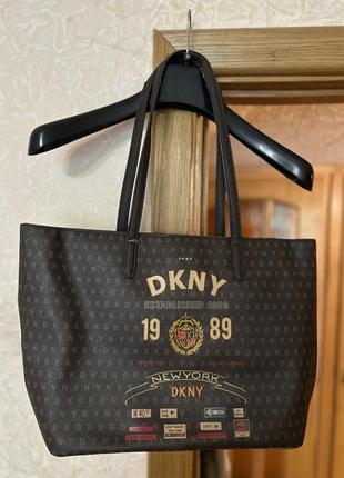 Сумка dkny лого logo1 фото