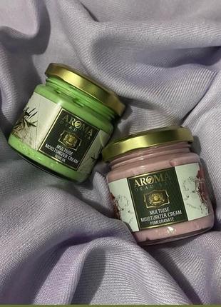Универсальный увлажняющий крем аroma dead sea с маслом и гранатом