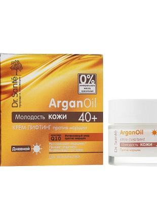 Крем для обличчя dr. sante argan oil крем-ліфтинг проти зморщок денний 40+ 50 мл (4823015929113)