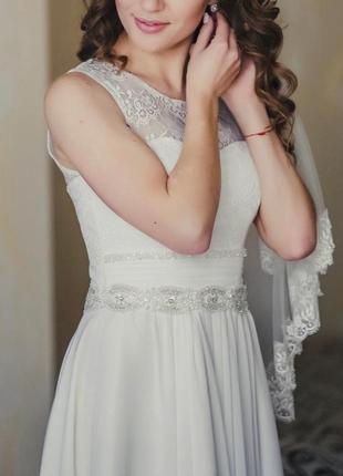 Свадебное платье! вечернее платье! белое платье!2 фото