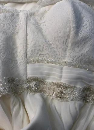 Свадебное платье! вечернее платье! белое платье!4 фото