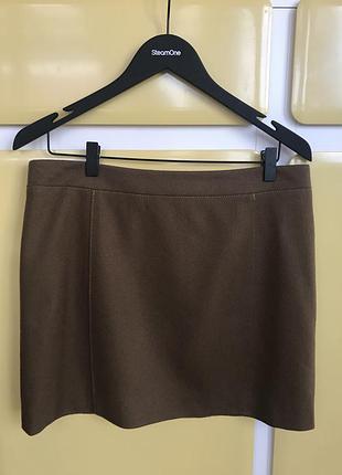 Юбка шерстяная стильная модная marco polo размер 38