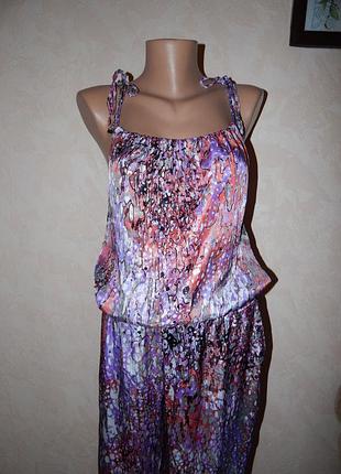 Атласний комбінезон