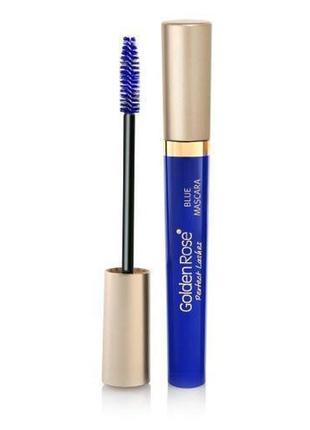 Тушь для ресниц golden rose синяя perfect lashes blue голден роуз