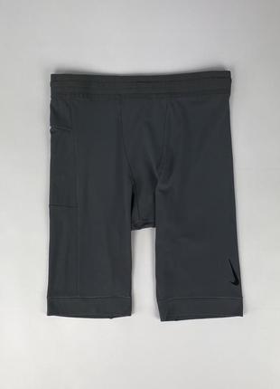 Тайтси nike infinalon cj8018-068 tight fit сірі оригінал спортивна білизна розмір l